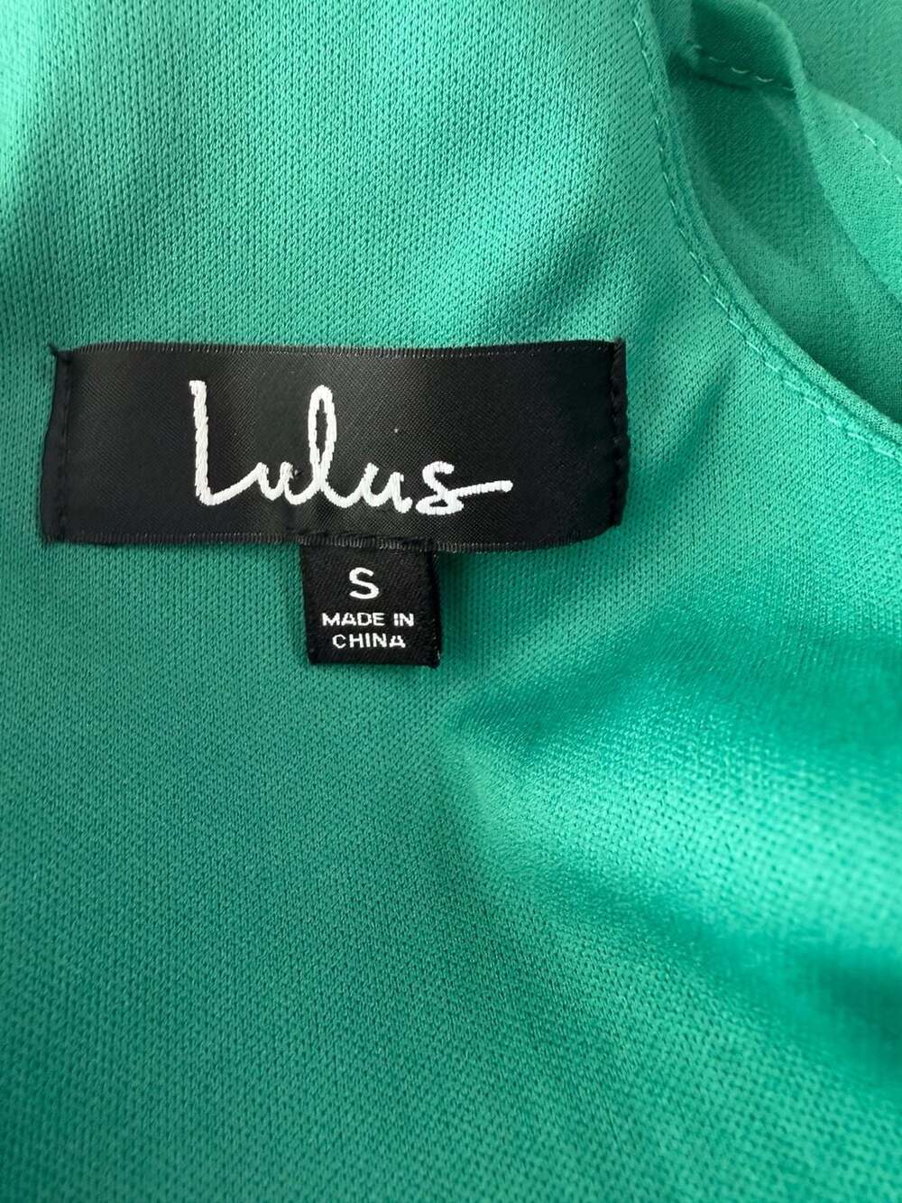 Lulus Best Wishes Teal Green Halter Sleeveless Sheath Mini Dress Size S - Picture 6 of 8